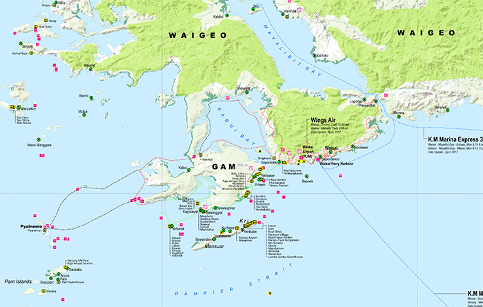  Raja  Ampat  Maps a collection of useful maps of Raja  Ampat 