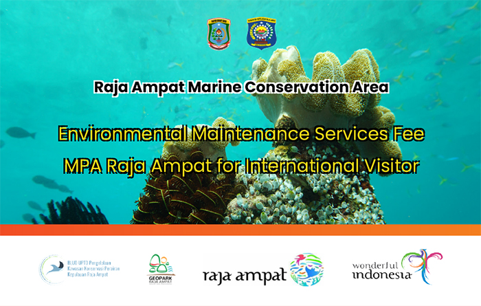 Raja Ampat Marine Park entry fee