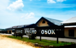 osok eduard domine airport ampat raja sorong
