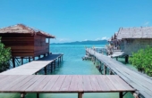 Over water bungalows, July 2025<br /><i>Photo courtesy Mawar Homestay</i>