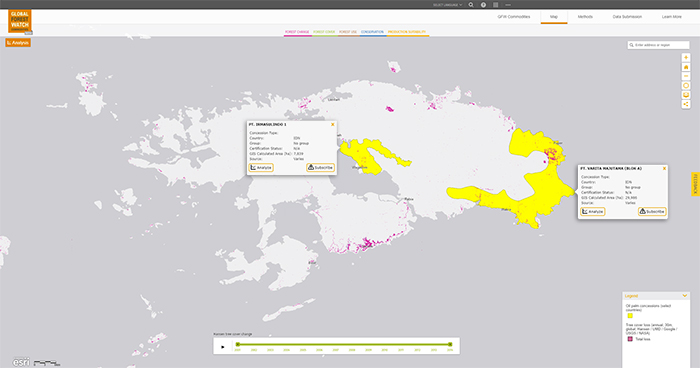 Raja Ampat for sale - palm oil concessions