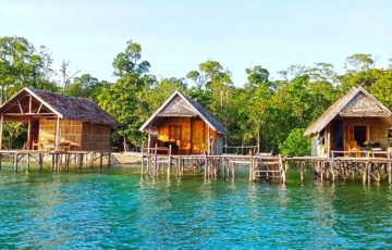 Rosye Homestay, Pulau Pam, Raja Ampat
